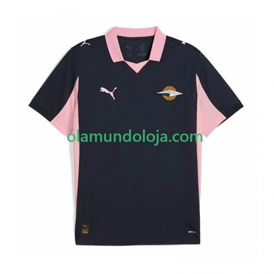 Camisola Palermo Homem Equipamento Segundo 2025-2026 Manga Curta
